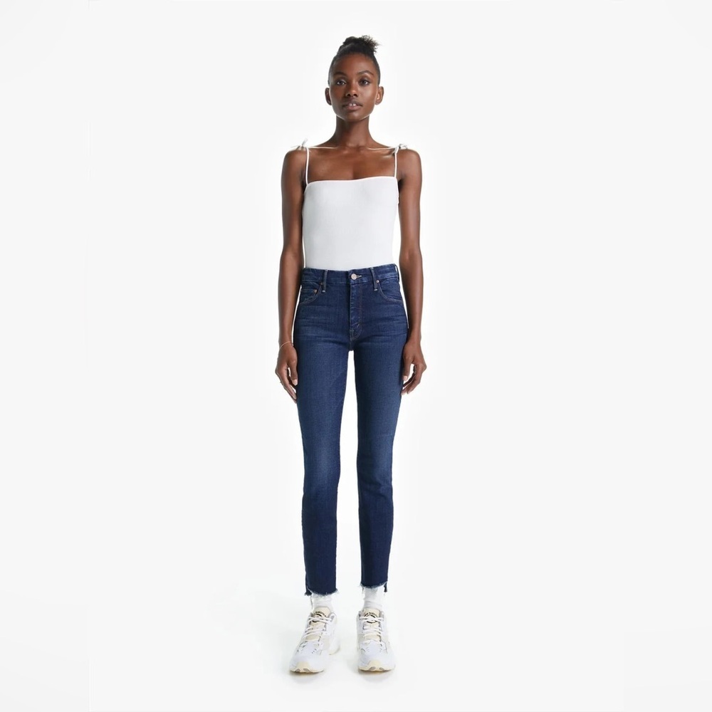 Mother Denim - The Hustler Ankle Fray Jean in Bombay Lost and Found - 24